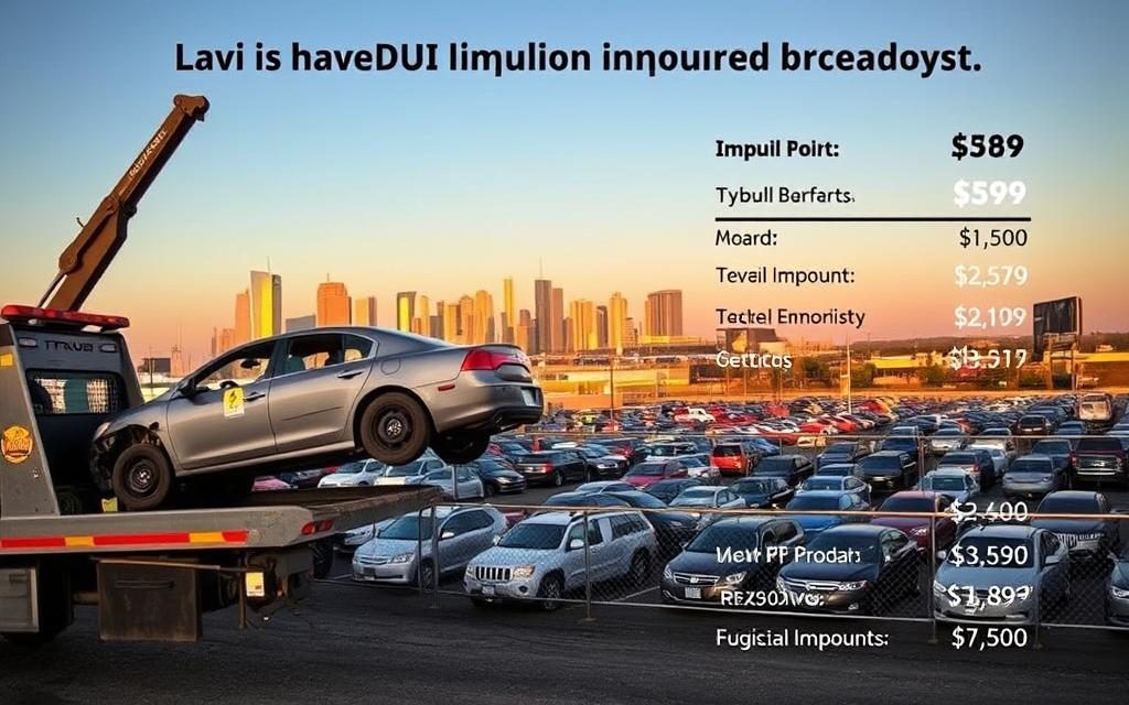 Dui Vehicle Storage Costs Breakdown