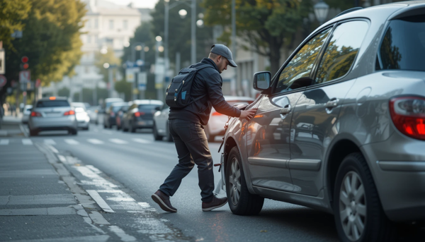 Pedestrian Hit By A Car